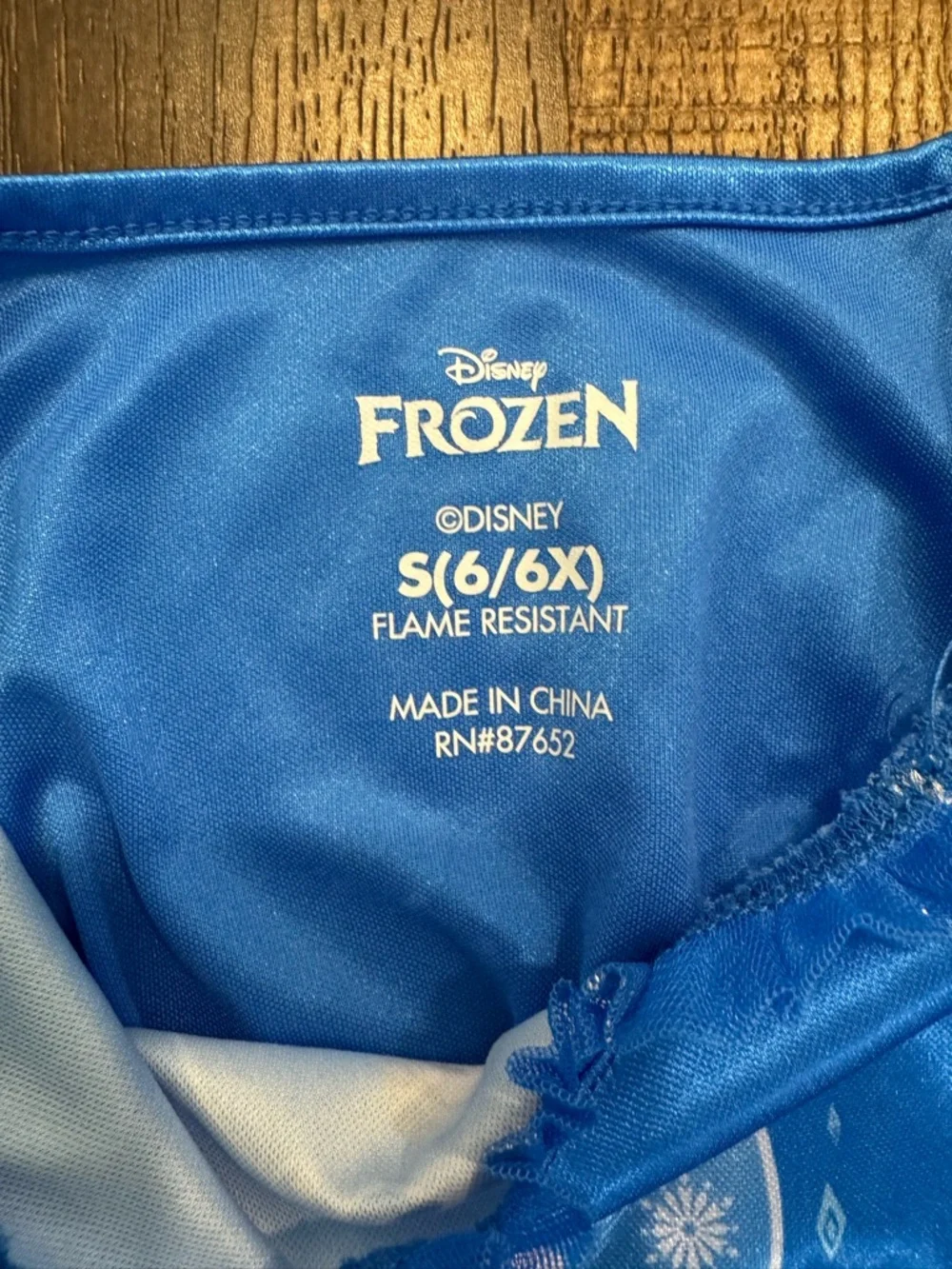 Disney Blue Elsa Snowflake night Gown for girls - Picture 3 of 8
